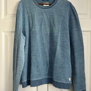 Marine Layer Men's Crewneck Sweater - Blue